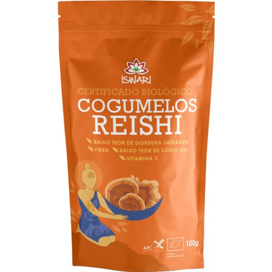 Imagem de Cogumelos Reishi Biológicos ISWARI emb.100g