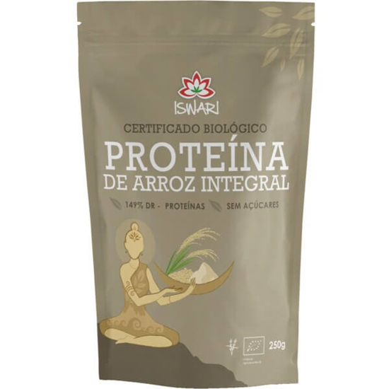 Imagem de Proteína de Arroz Integral Biológica ISWARI emb.250g