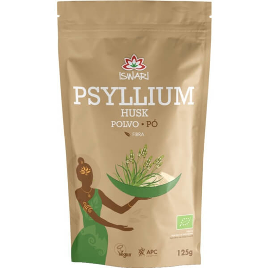 Imagem de Psyllium Husk em Pó Biológico ISWARI emb.125g