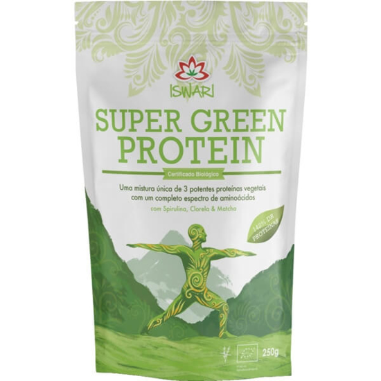 Imagem de Super Green Protein em Pó Biológico ISWARI emb.250g