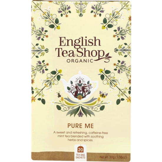 Imagem de Chá de Menta sem Cafeína Biológico ENGLISH TEA SHOP emb.30g