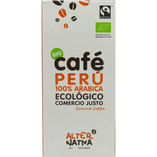 Imagem de Café Moído Peru Biológico ALTERNATIVA 3 emb.250g