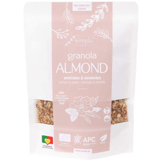 Imagem de Granola com Amêndoa e Sementes Vegan sem Glúten Biológica SIMPLU emb.300g