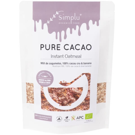 Imagem de Pure de Cacau Instantâneo Vegan sem Glúten Biológico SIMPLU emb.250g