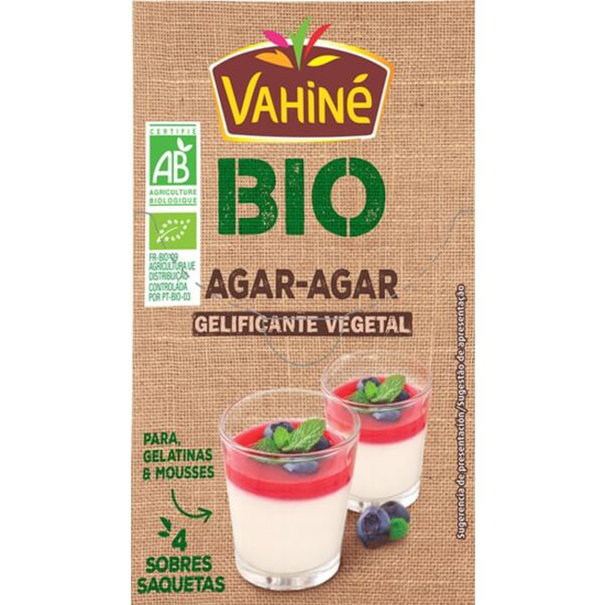 Imagem de Agar-Agar Gelificante Vegetal Biológico VAHINÉ BIO emb.8g