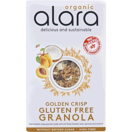 Imagem de Granola Dourada Crocante sem Glúten Biológica ALARA emb.325g