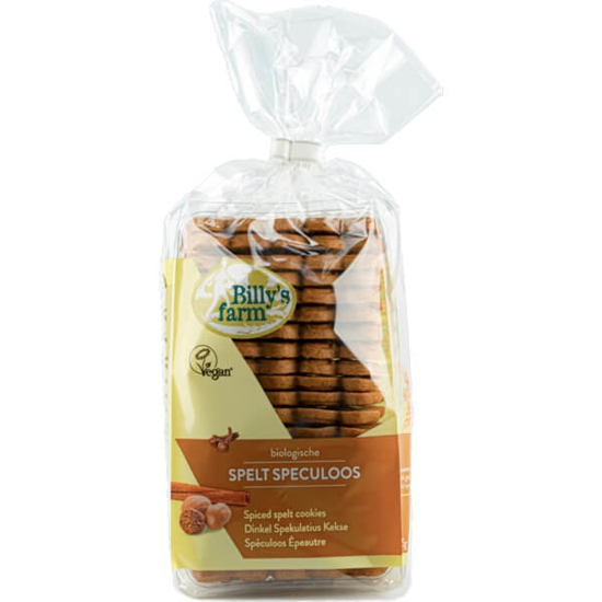 Imagem de Biscoitos de Espelta com Especiarias Vegan Biológico BILLY'S FARM emb.230g