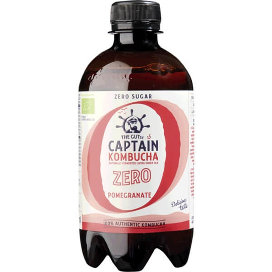 Imagem de Bebida Probiótica de Romã Zero Açúcar Biológica CAPTAIN KOMBUCHA emb.400ml