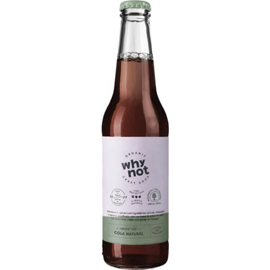 Imagem de Soda Artesanal Cola Natural Biológica WHYNOT emb.33cl