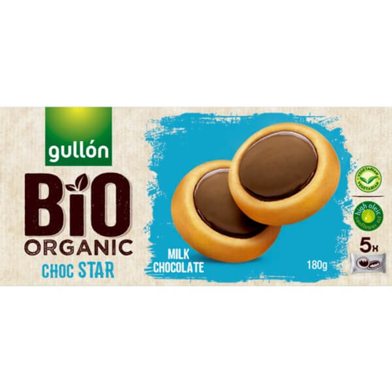 Imagem de Bolachas Recheadas com Chocolate Biológicas GULLÓN emb.180gr (5 un)