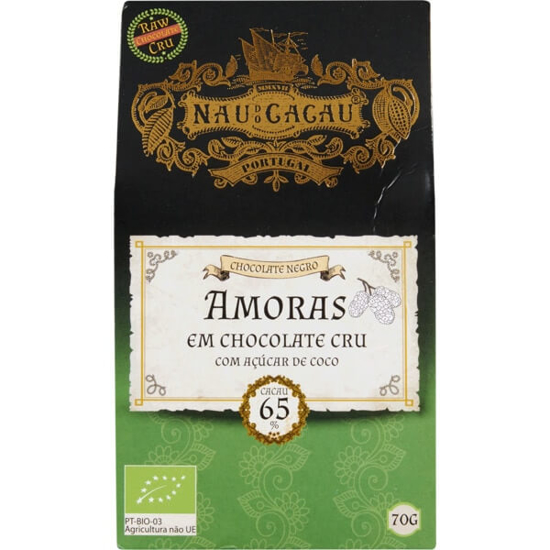 Imagem de Chocolate Cru Amoras NAU DO CACAU emb.70g