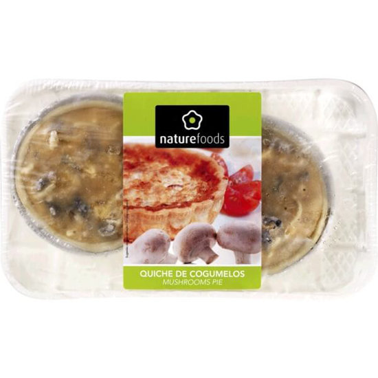 Imagem de Quiche de Cogumelos NATUREFOODS Pack 2 emb.180g