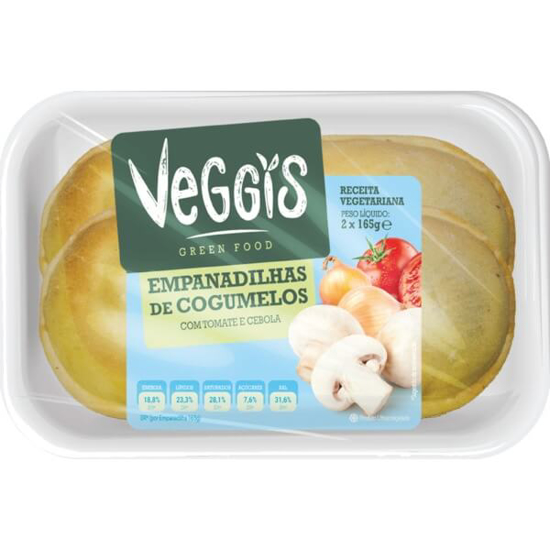 Imagem de Empanadilha Cogumelos VEGGIS emb.330gr (2 un)