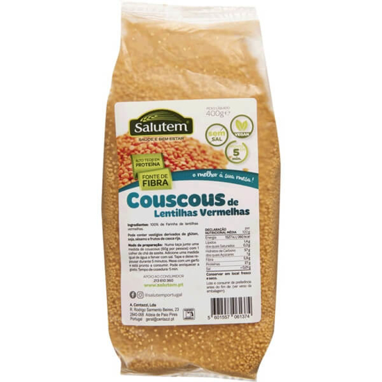 Imagem de Couscous de Lentilha SALUTEM emb.400g