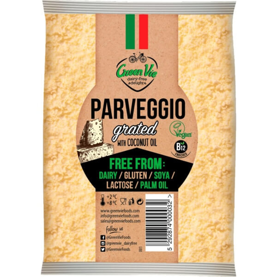 Imagem de Parveggio Ralado Vegan sem Lactose e sem Glúten GREEN VIE emb.100g