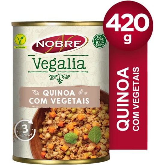 Imagem de Refeição Quinoa com Vegetais Vegalia NOBRE emb.420g