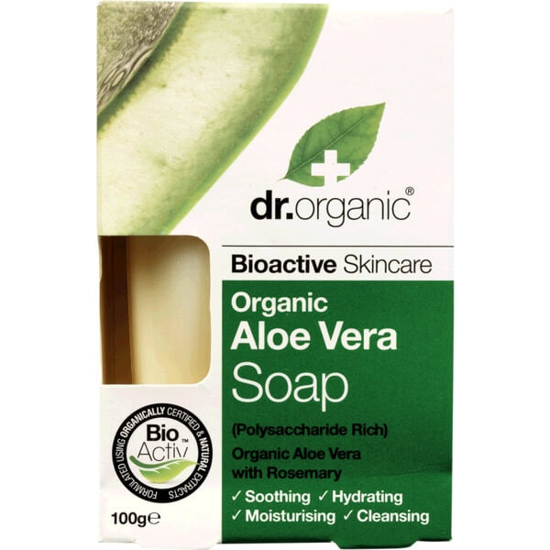 Imagem de Sabonete de Aloe Vera Biológico DR.ORGANIC emb.100g