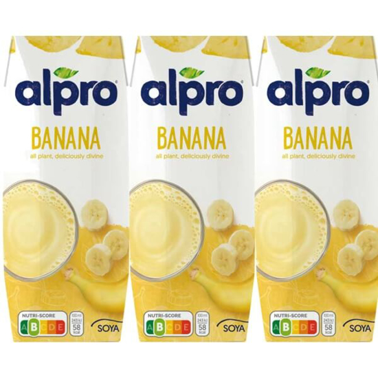 Imagem de Bebida de Soja de Banana ALPRO Pack 3 emb.250ml