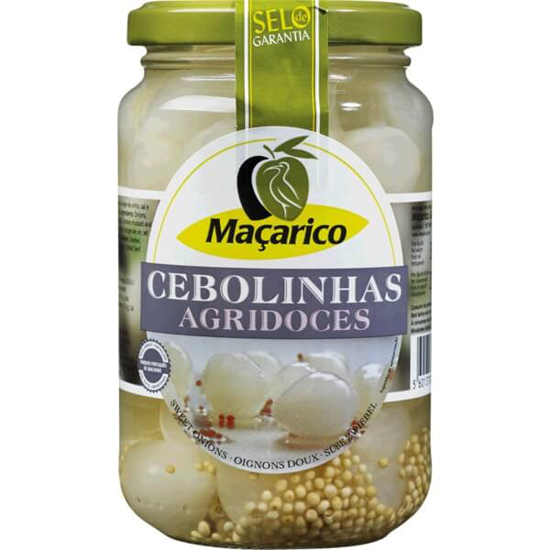 Imagem de Cebolinhas Agridoces MAÇARICO frasco 250g