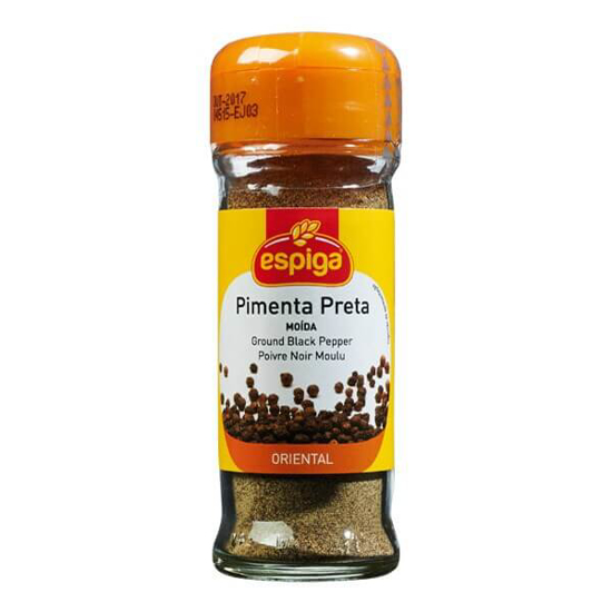 Imagem de Pimenta Preta Moída ESPIGA frasco 45g