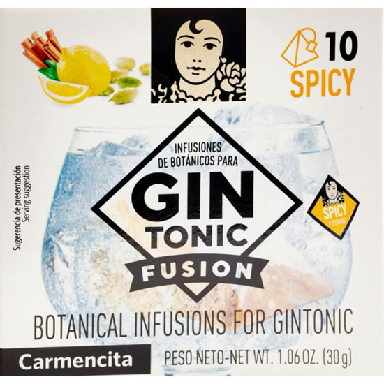 Imagem de Infusão para Gin Tónico Spicy CARMENCITA emb.10 unidades