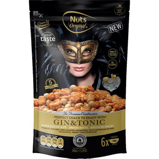 Imagem de Aperitivos Gin&Tonic HOT NUTS emb.150g