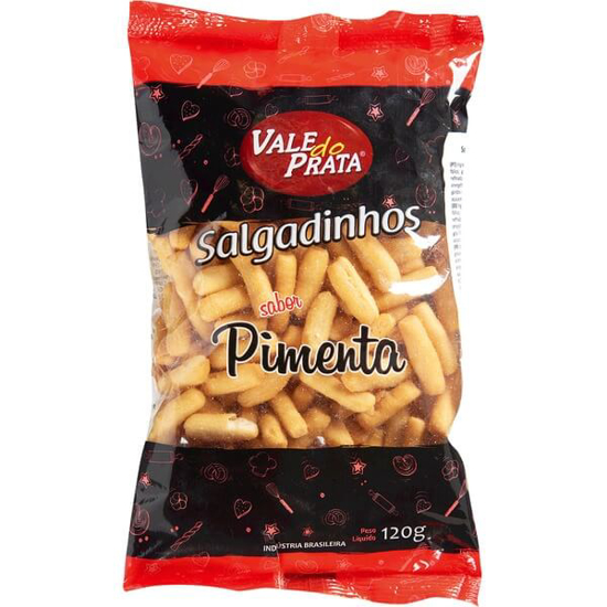 Imagem de Salgadinhos de Pimenta VALE DO PRATA emb.120g