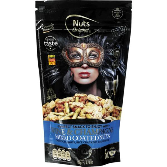 Imagem de Mix de Aperitivos Wine&Champagne NUTS ORIGINAL emb.120g