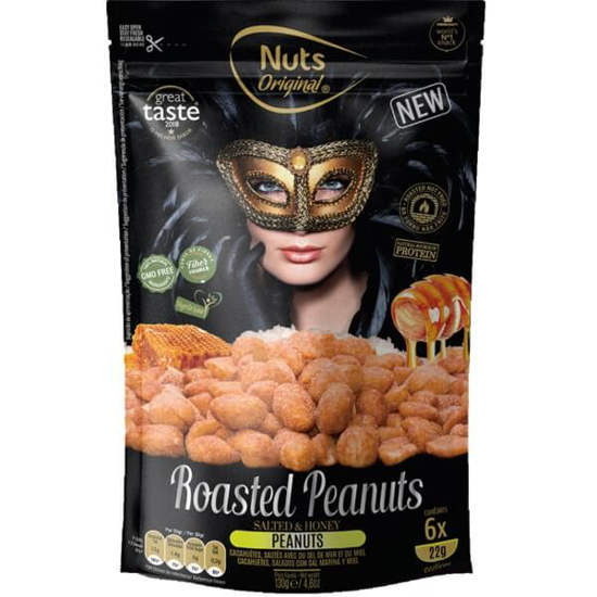 Imagem de Amendoim com Mel e Sal NUTS ORIGINAL emb.130g