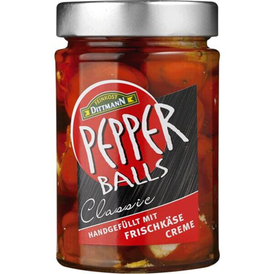 Imagem de Pepperballs com Queijo Fresco DITTMANN frasco 290ml