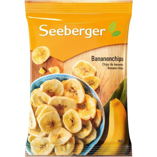 Imagem de Banana Seca em Rodelas SEEBERGER emb.150g