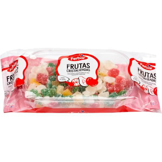 Imagem de Frutas Sortidas Cristalizadas FERBAR emb.150g