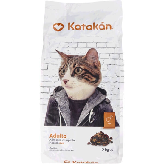 Imagem de Ração para Gato Adulto de Ave KATAKÁN emb.2kg