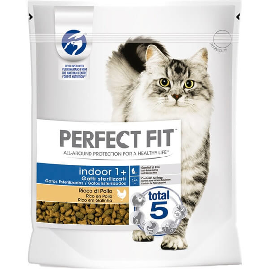 Imagem de Alimento Seco para Gato Indoor de Frango PERFECT FIT emb.1,4kg