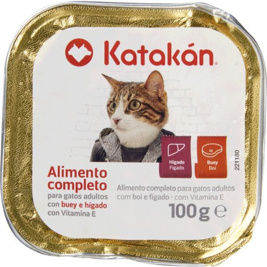 Imagem de Comida Húmida para Gato de Boi e Fígado KATAKÁN emb.100g