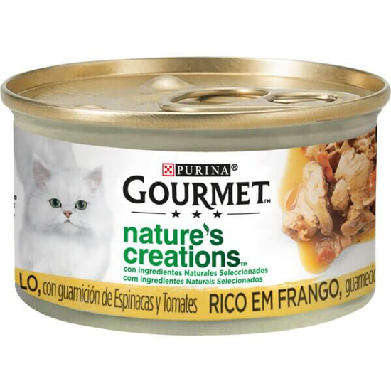 Imagem de Comida Húmida para Gato Frango PURINA GOURMET NATURE emb.85g