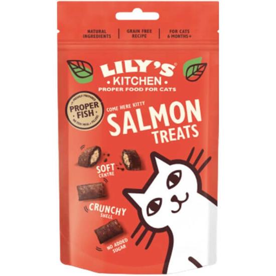 Imagem de Snack para Gato com Salmão LILY'S KITCHEN emb.60g