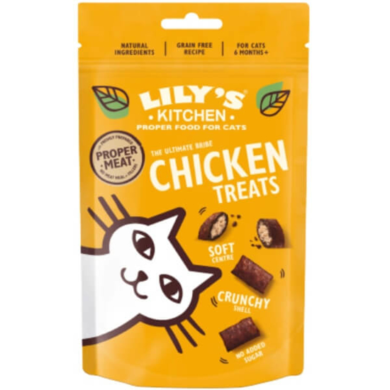 Imagem de Snack para Gato com Frango LILY'S KITCHEN emb.60g