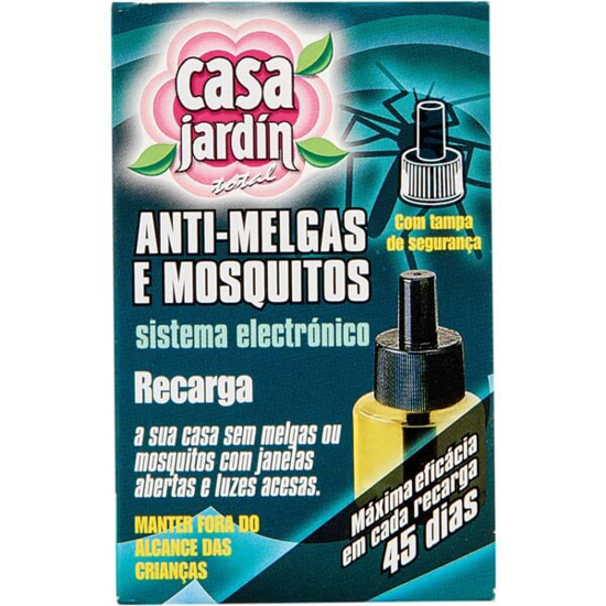 Imagem de Insecticida Eléctrico Ati-Melgas e Mosquitos Recarga CASA JARDÍN emb.33ml