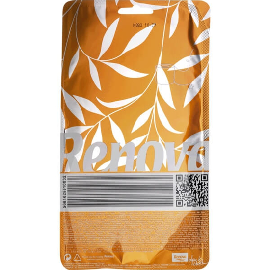 Imagem de Papel Higiénico Orange RENOVA 2 unidades