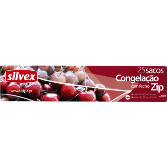 Imagem de Sacos de Congelação com Fecho Zip 2SILVEX 5 unidades