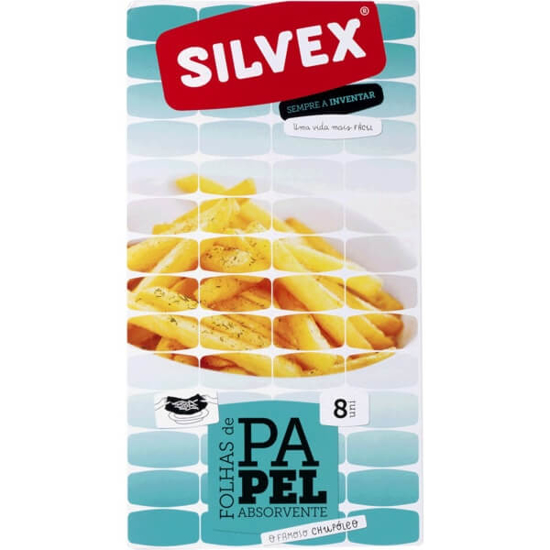 Imagem de Papel Chupóleo para Fritos SILVEX 8 unidades