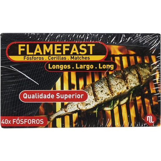 Imagem de Fósforos Longos FLAMEFAST emb.40 unidades