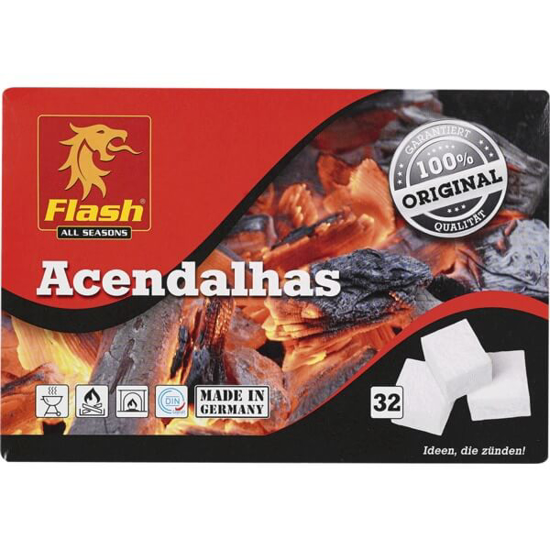 Imagem de Acendalhas Branca FLASH emb.32un