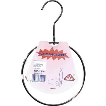 Mostrar detalhes para Cabide para Cintos CODYFER 1 unidade Imagem de Cabide para Cintos CODYFER 1 unidade