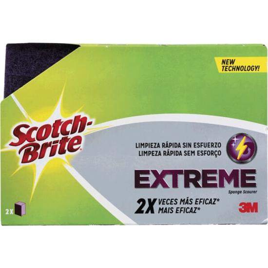 Imagem de Esfregão Fibra com Esponja SCOTCH-BRITE emb.2 unidades