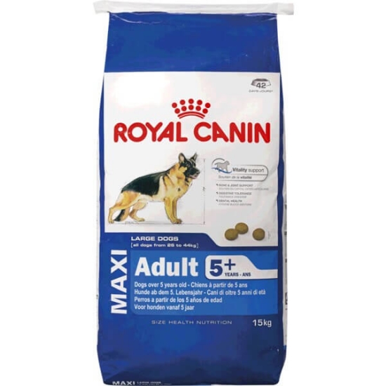 Imagem de Ração para Cão Maxi Adulto + 5 Anos ROYAL CANIN emb.15kg