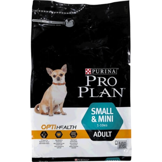 Imagem de Ração para Cão Adulto Pequeno e Mini com OptiBalance Rica em Frango PROPLAN emb.3kg