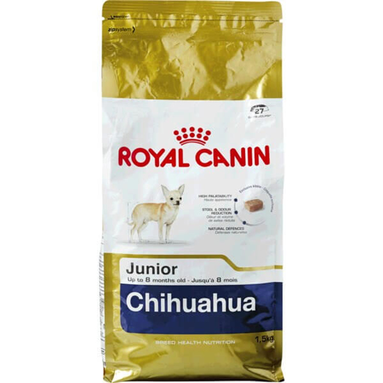 Imagem de Ração para Cão Chihuahua Junior a Partir dos 8 Meses ROYAL CANIN emb.1,5kg