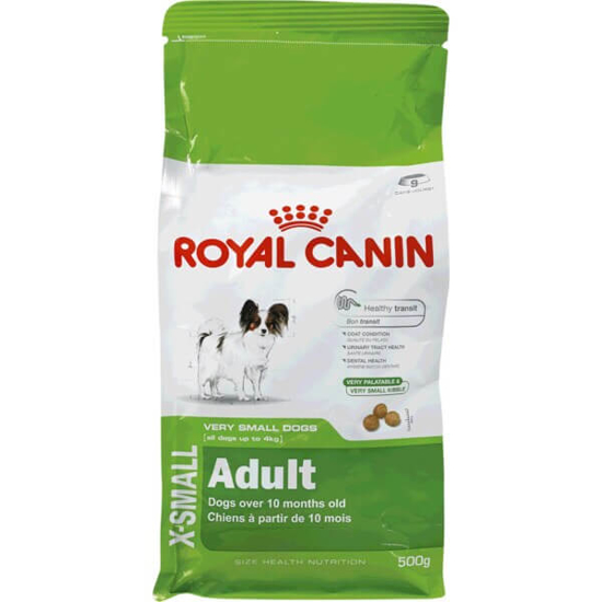 Imagem de Alimento Seco para Cão X-Small Adulto a Partir dos 10 Meses com Mais de 4 kg ROYAL CANIN emb.500g